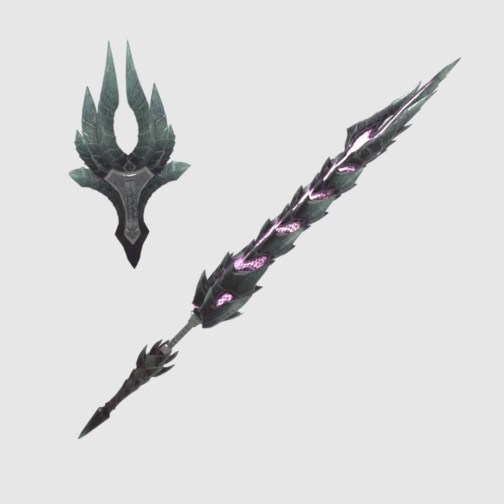 Alatreon Melt - Monster Hunter World 3D Model