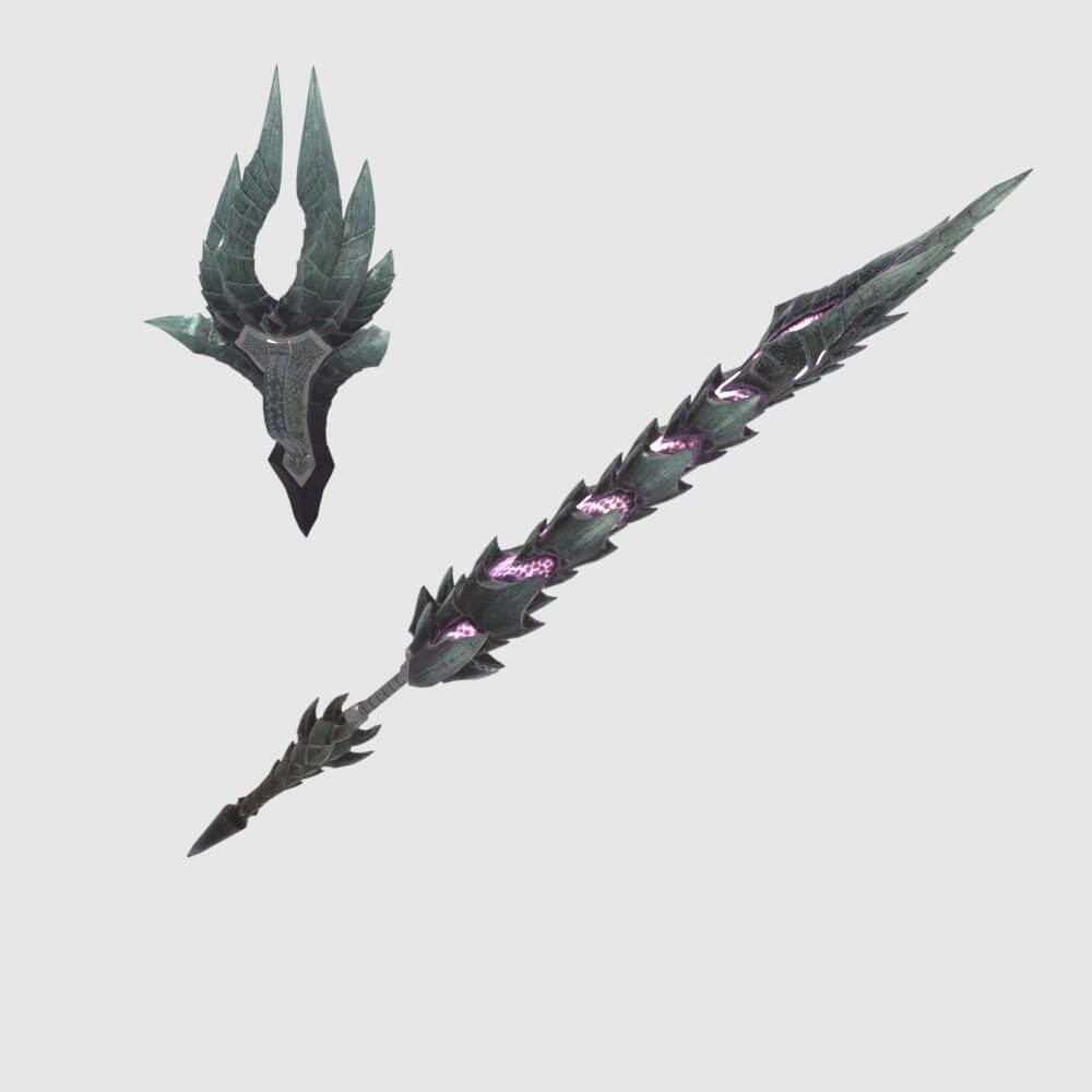 Alatreon Melt - Monster Hunter World 3D Model