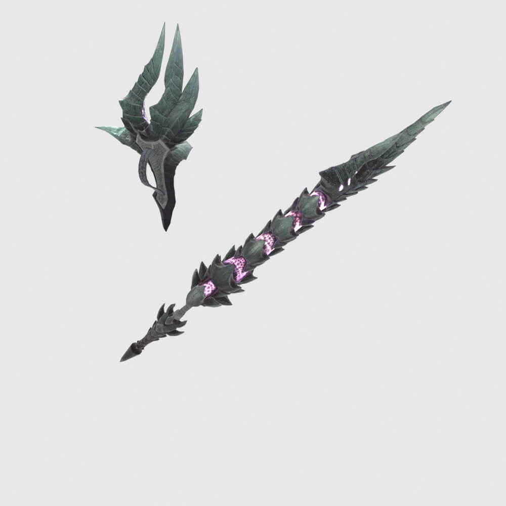 Alatreon Melt - Monster Hunter World 3D Model