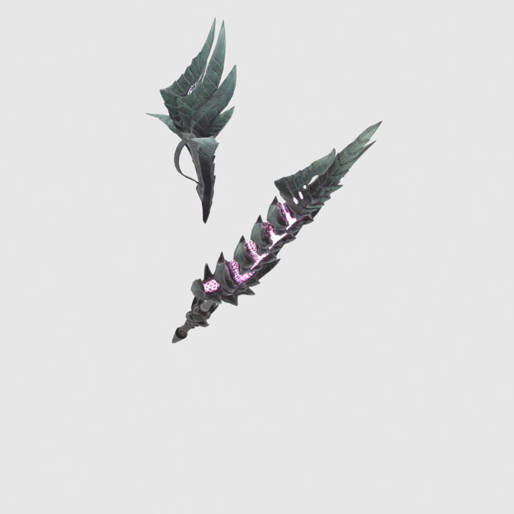 Alatreon Melt - Monster Hunter World 3D Model