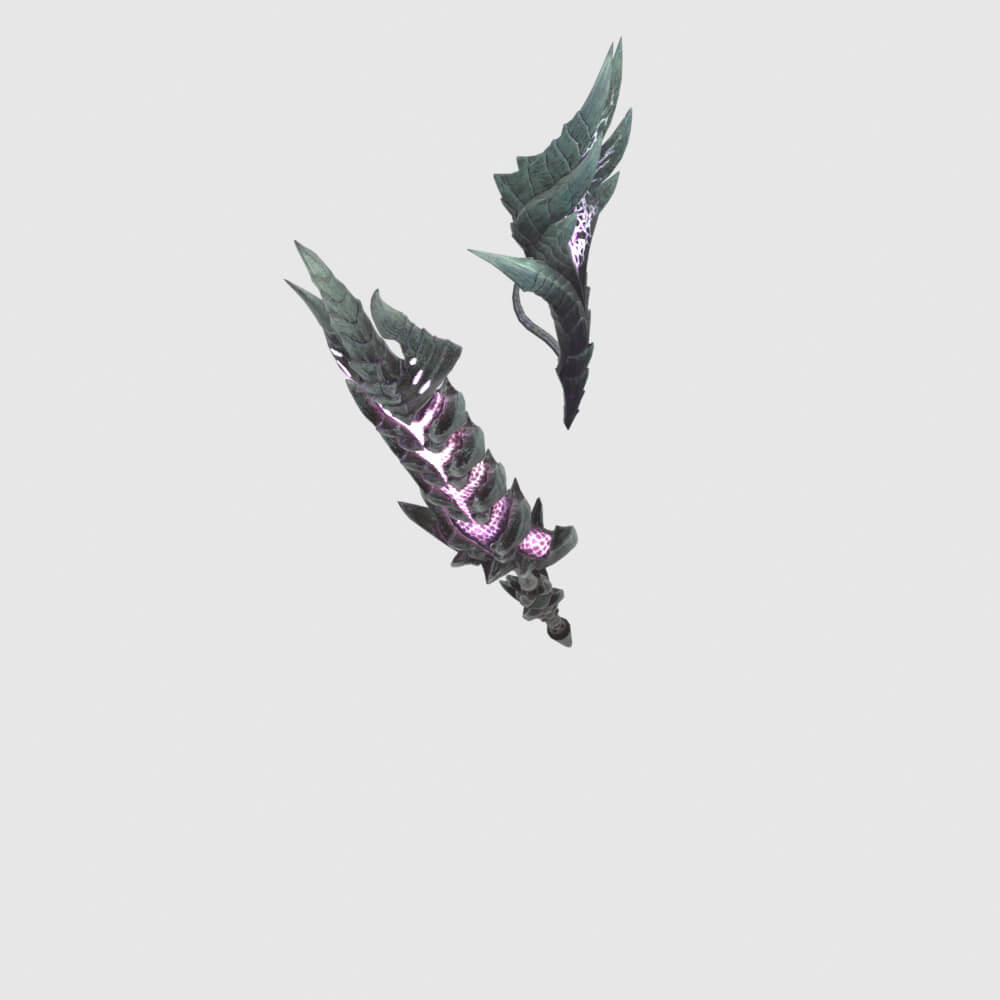 Alatreon Melt - Monster Hunter World 3D Model