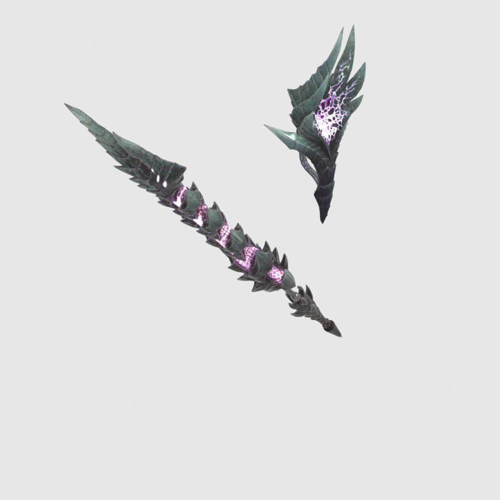Alatreon Melt - Monster Hunter World 3D Model
