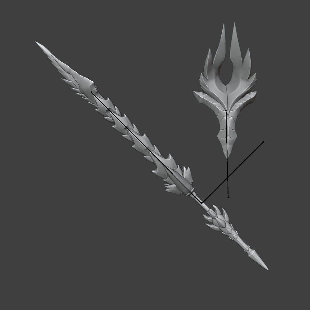 Alatreon Melt - Monster Hunter World 3D Model