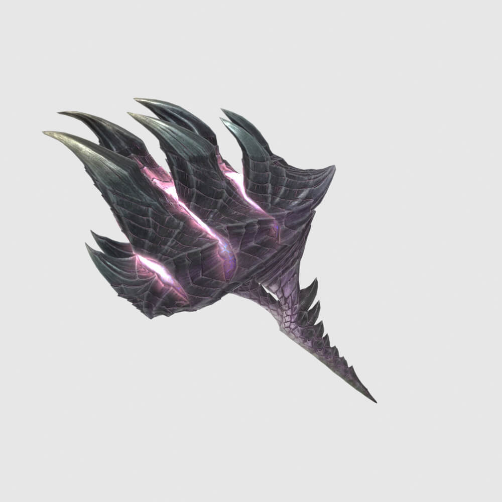 Alatreon Metamorph - Monster Hunter World 3D Model
