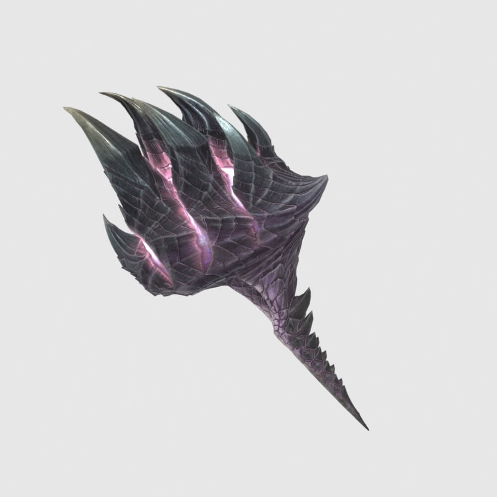 Alatreon Metamorph - Monster Hunter World 3D Model