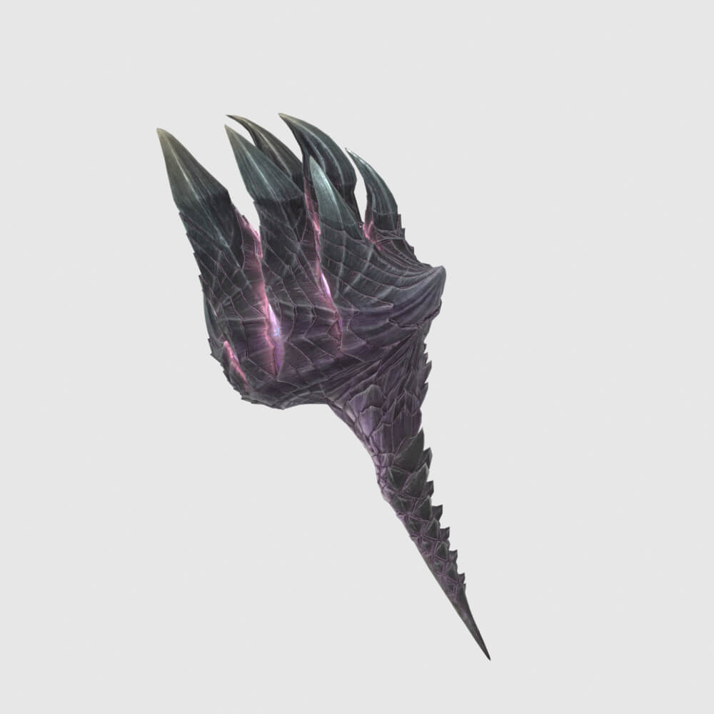 Alatreon Metamorph - Monster Hunter World 3D Model