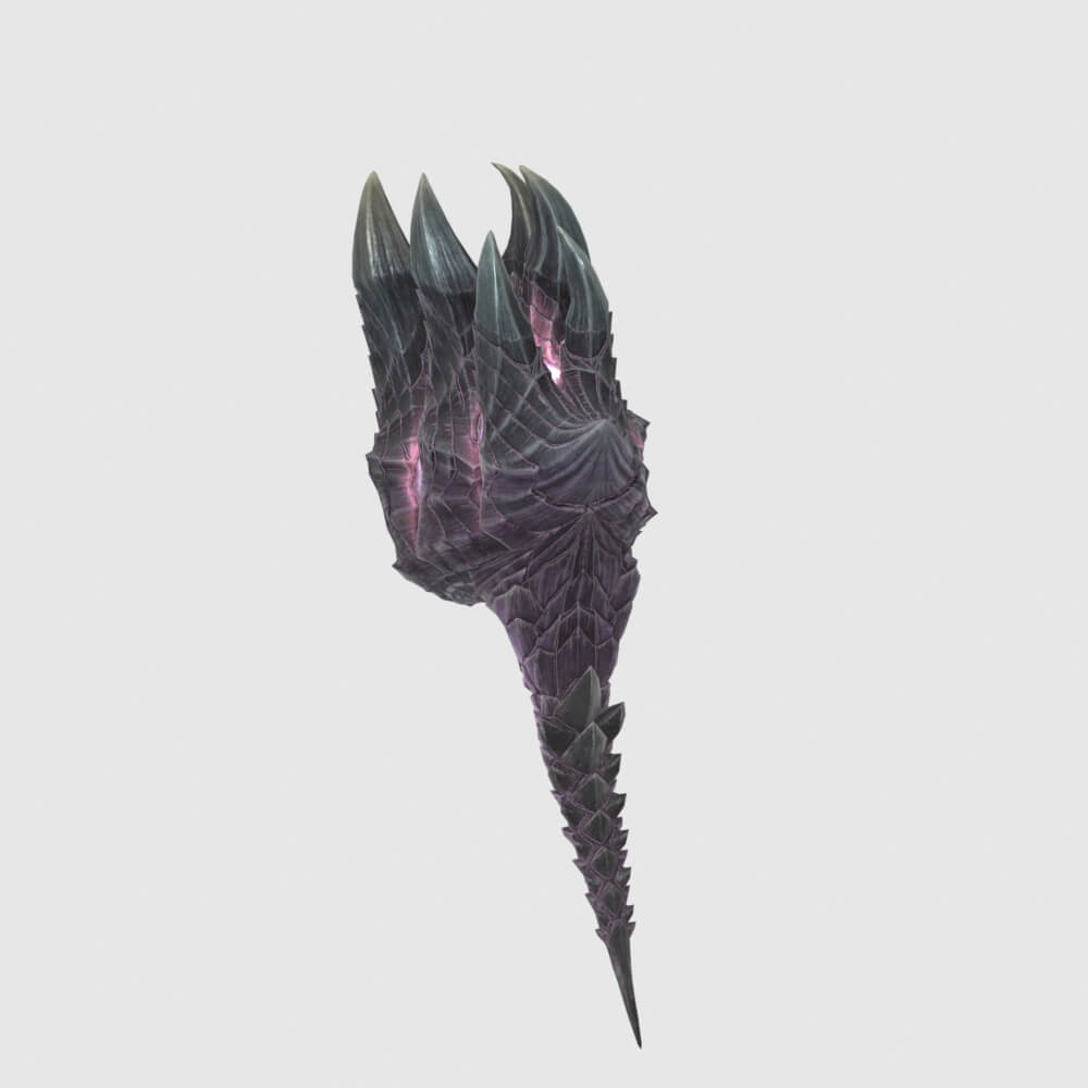 Alatreon Metamorph - Monster Hunter World 3D Model