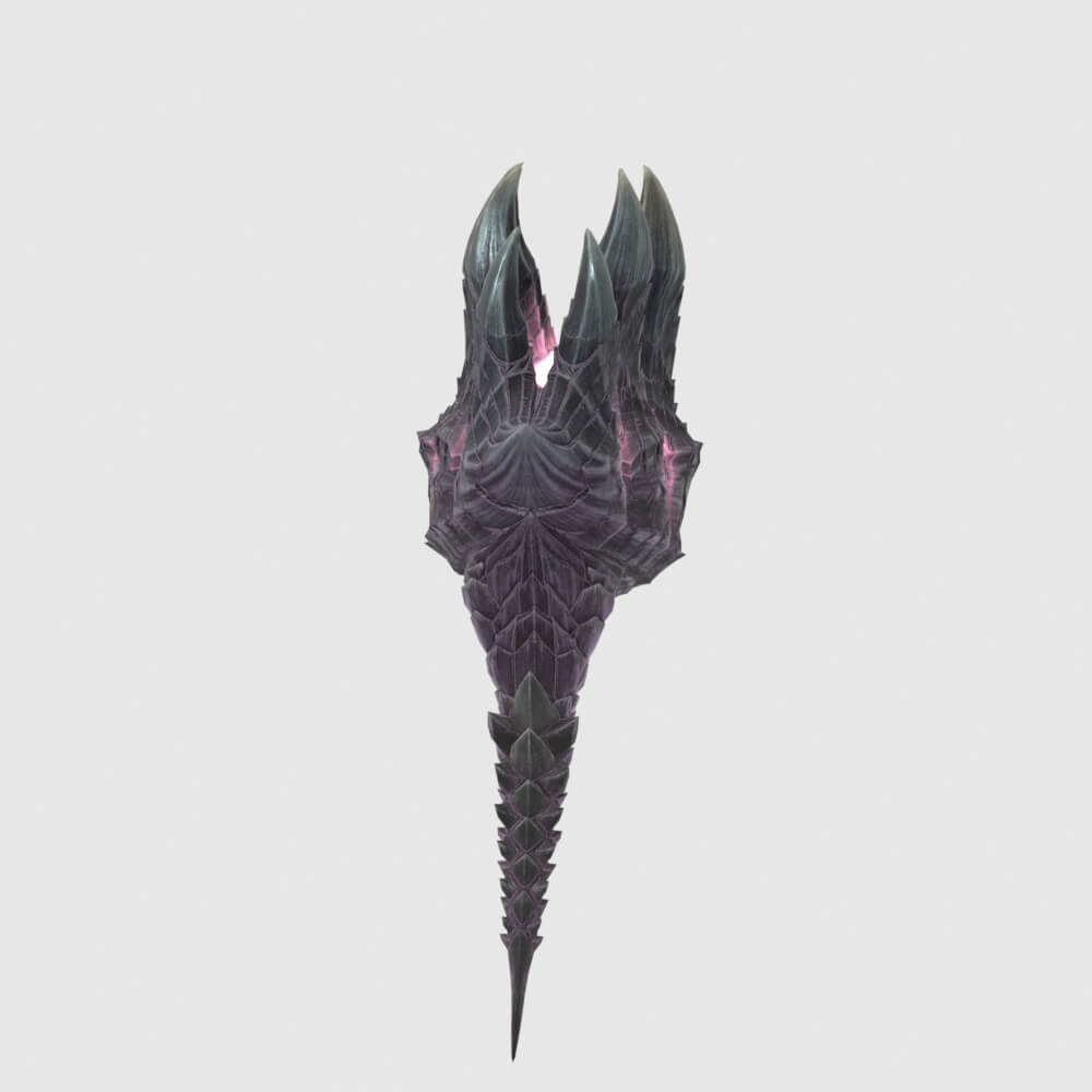 Alatreon Metamorph - Monster Hunter World 3D Model