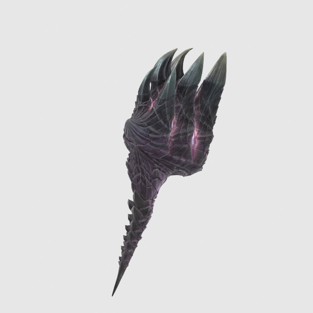 Alatreon Metamorph - Monster Hunter World 3D Model