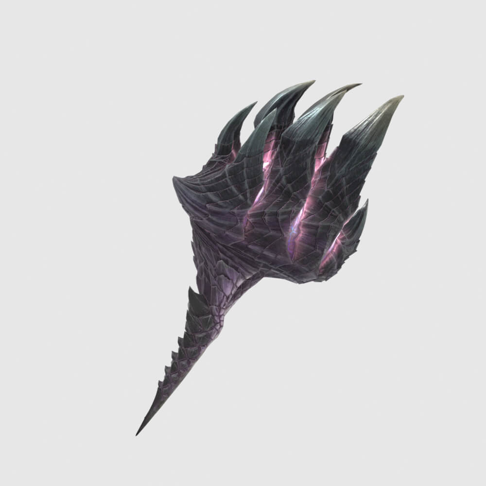 Alatreon Metamorph - Monster Hunter World 3D Model