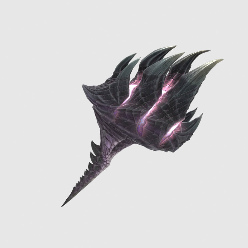 Alatreon Metamorph - Monster Hunter World 3D Model