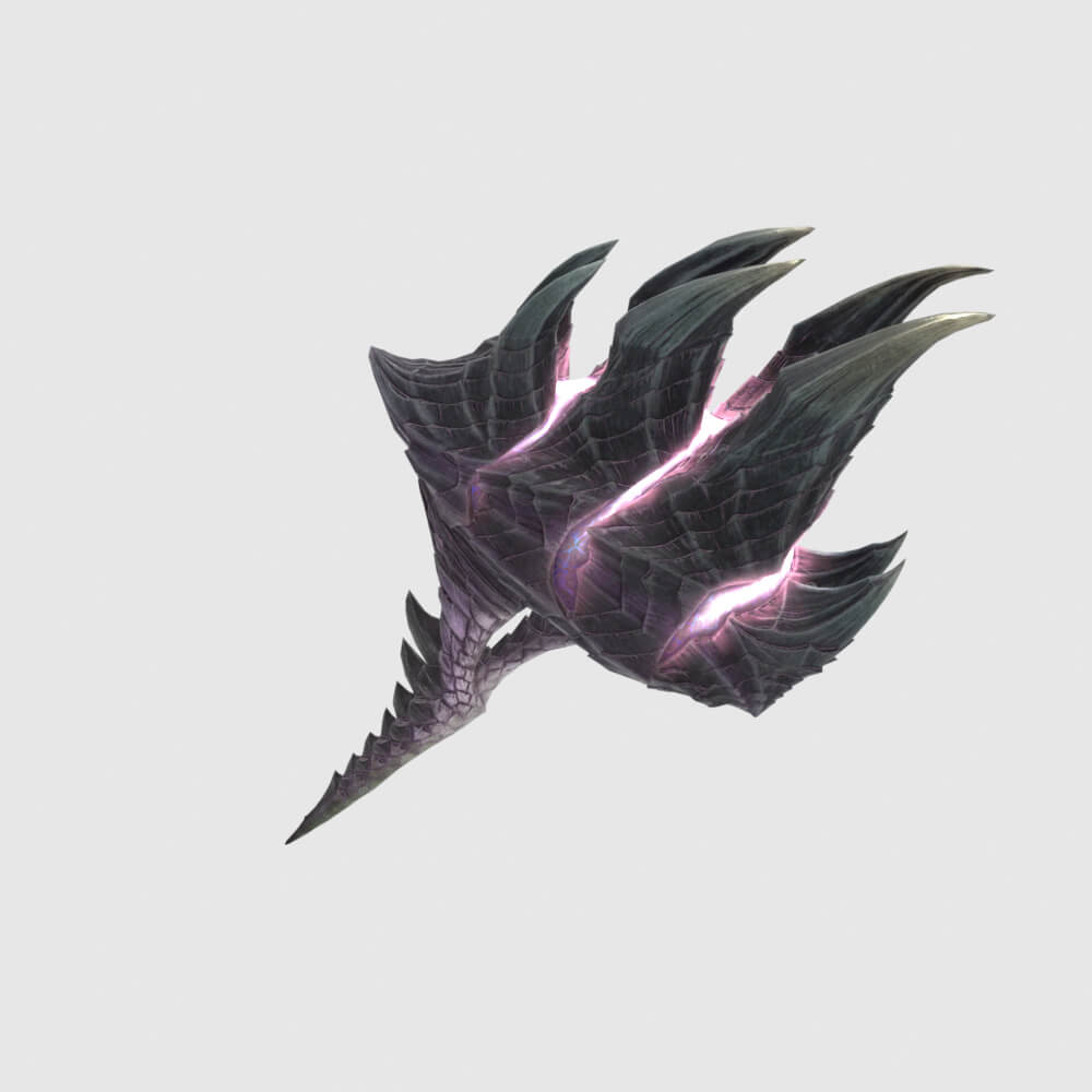 Alatreon Metamorph - Monster Hunter World 3D Model