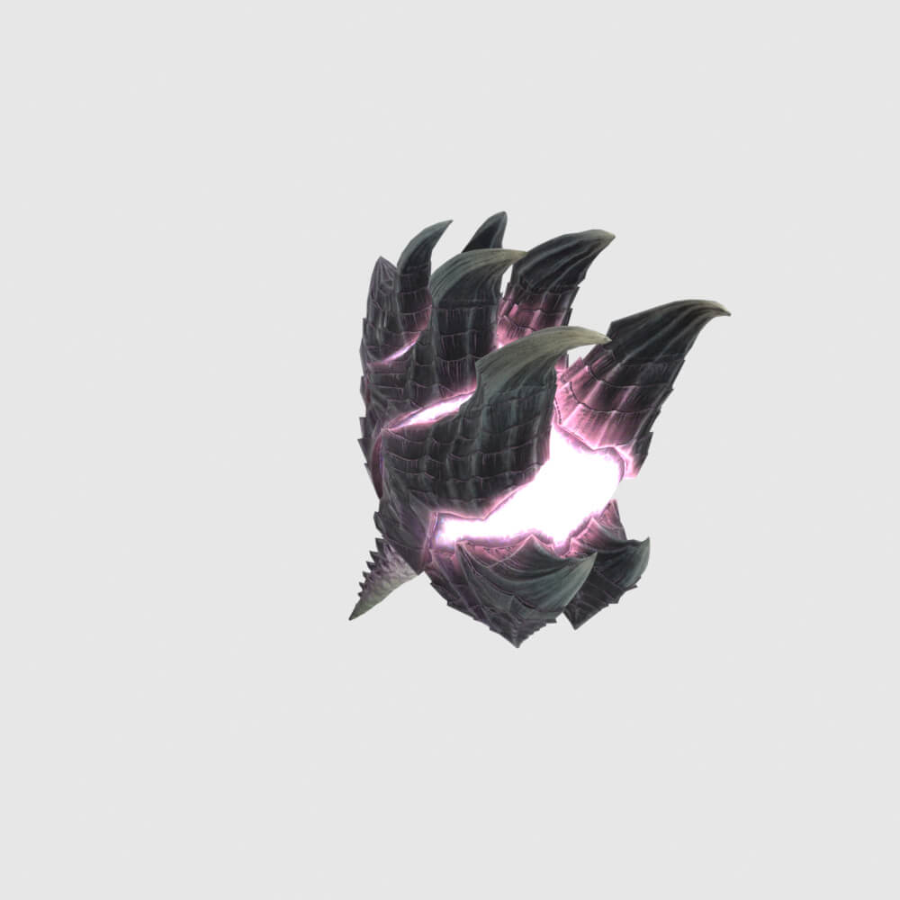 Alatreon Metamorph - Monster Hunter World 3D Model