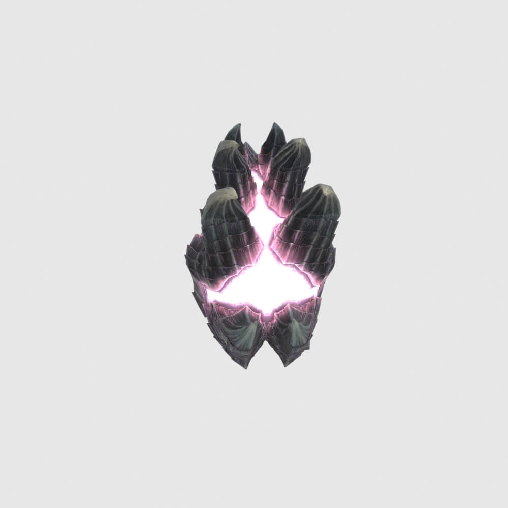 Alatreon Metamorph - Monster Hunter World 3D Model