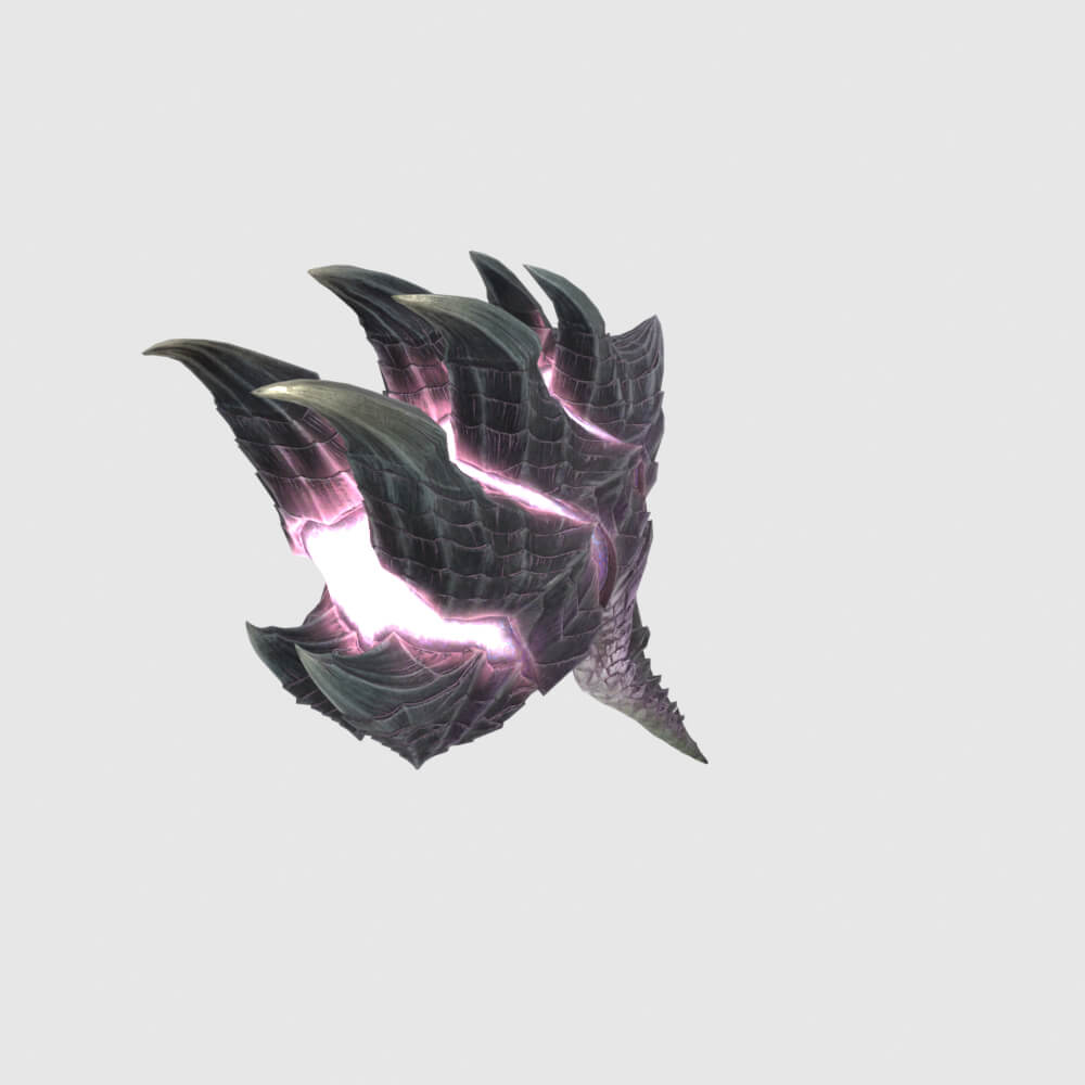 Alatreon Metamorph - Monster Hunter World 3D Model