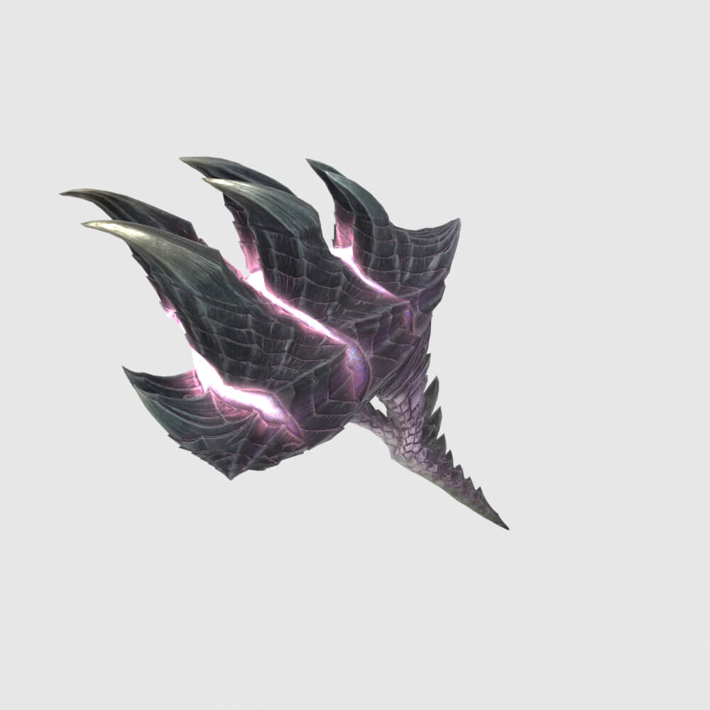 Alatreon Metamorph - Monster Hunter World 3D Model