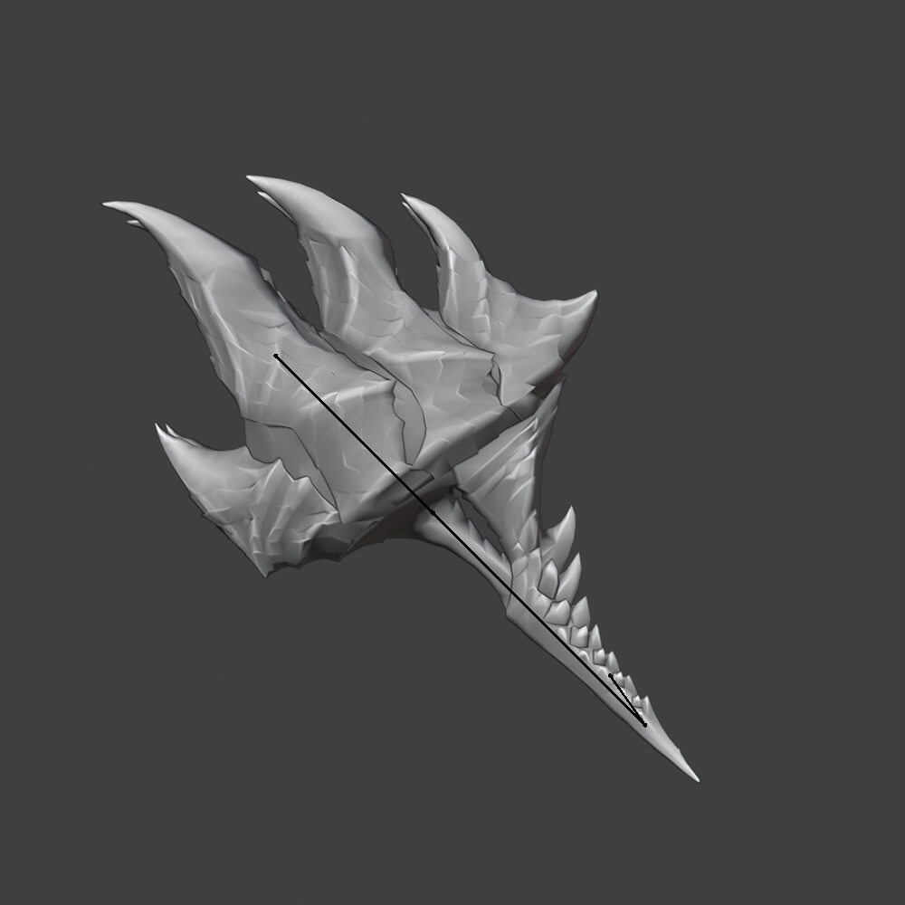 Alatreon Metamorph - Monster Hunter World 3D Model