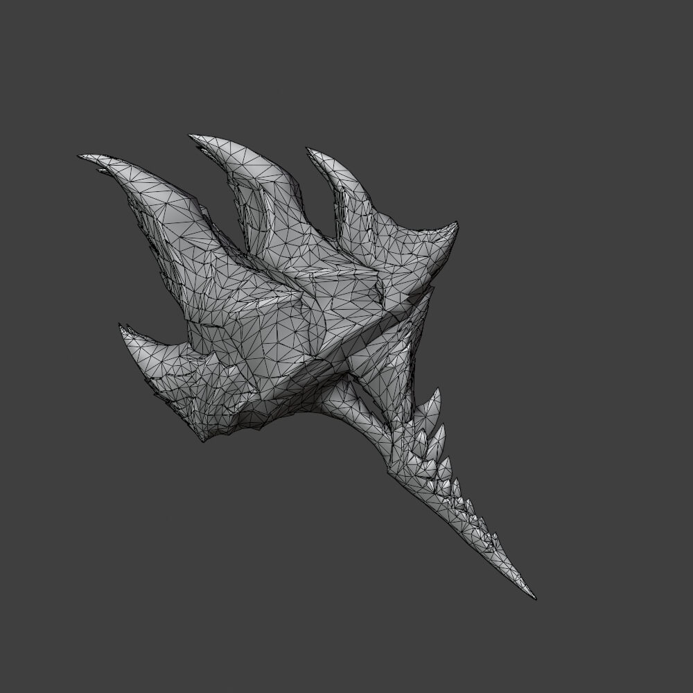 Alatreon Metamorph - Monster Hunter World 3D Model