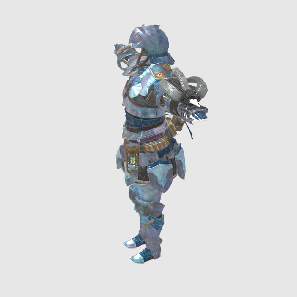 Alloy Armor Female - Monster Hunter World 3D Model