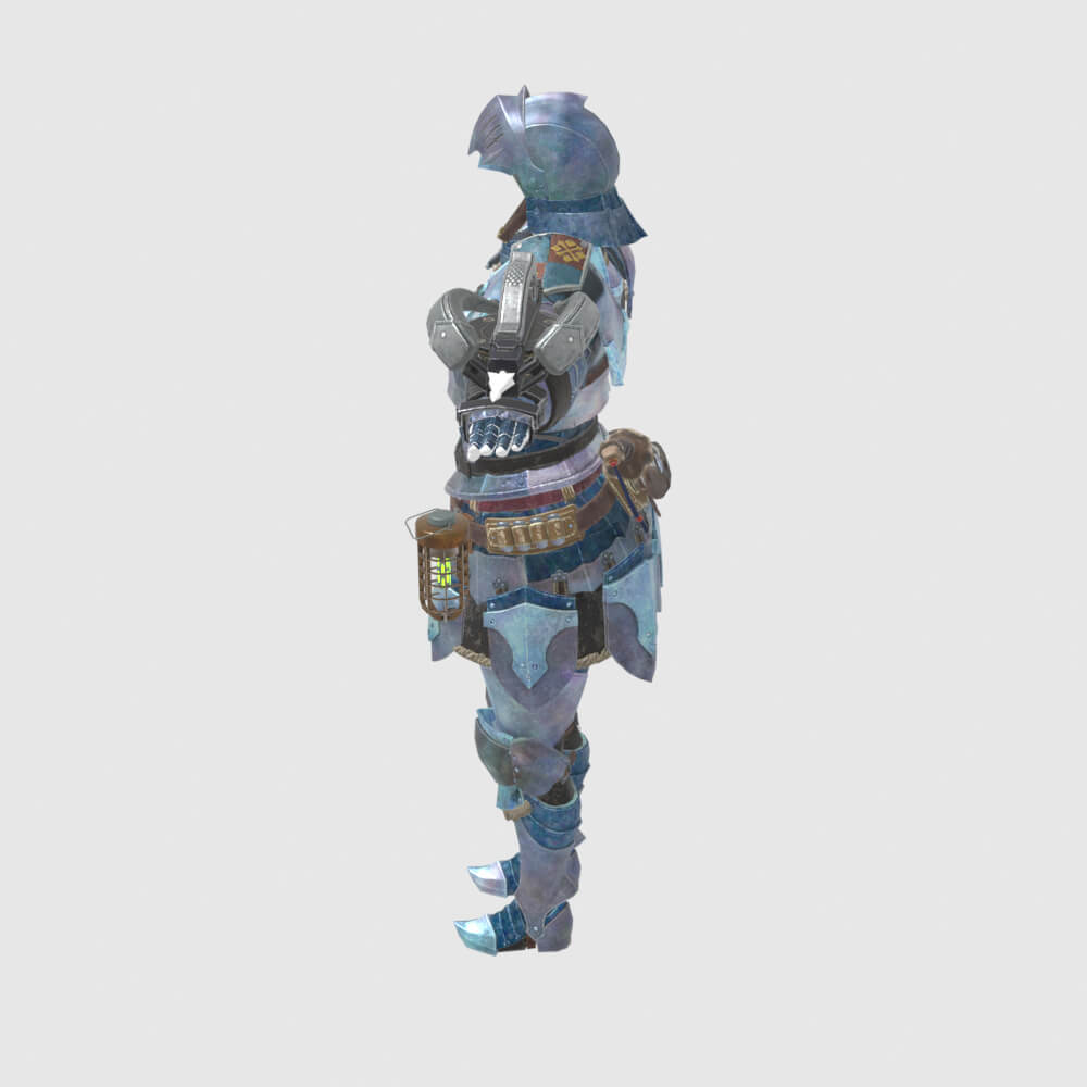 Alloy Armor Female - Monster Hunter World 3D Model
