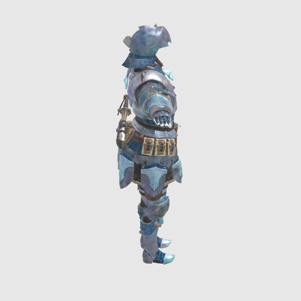 Alloy Armor Female - Monster Hunter World 3D Model