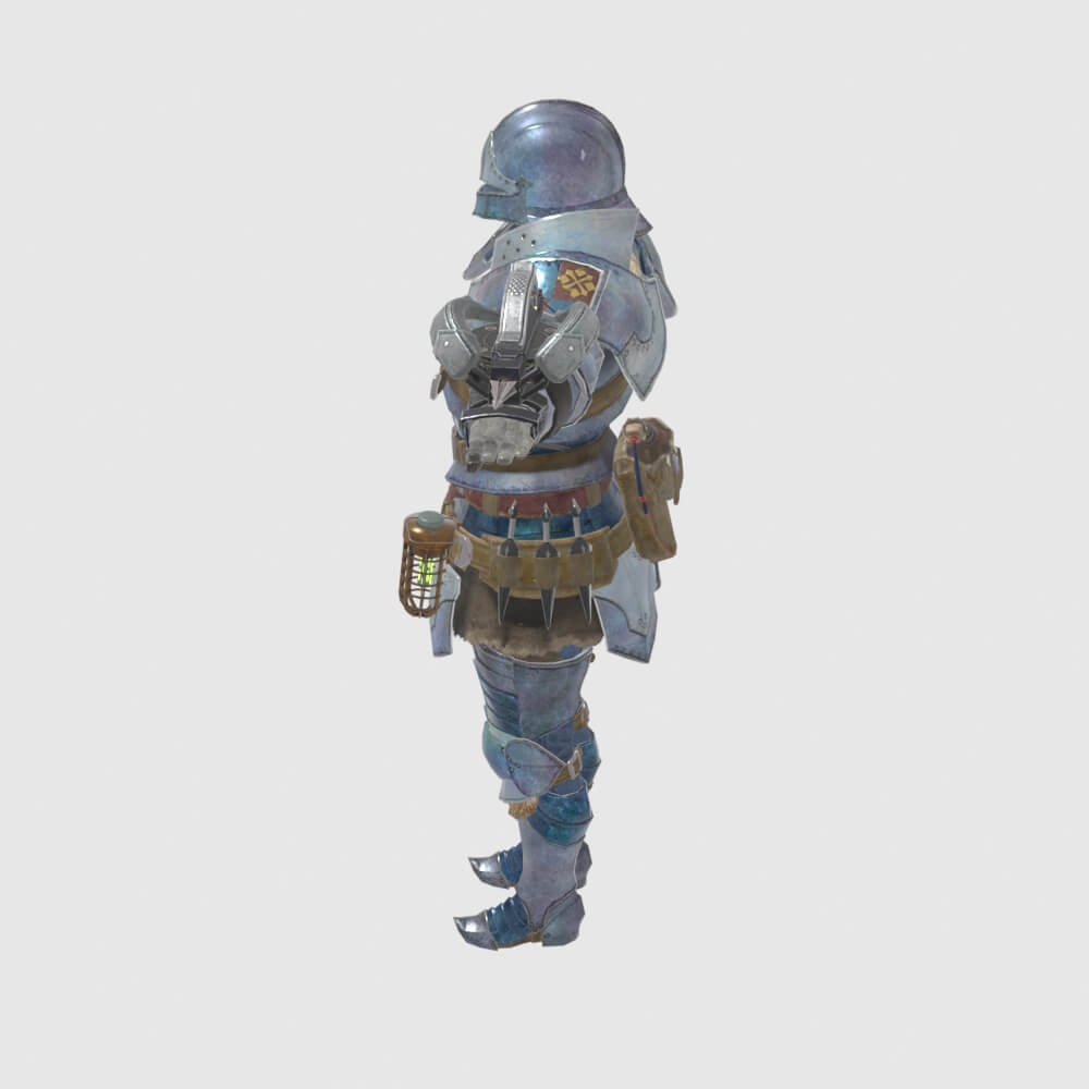 Alloy Armor Male - Monster Hunter World 3D Model