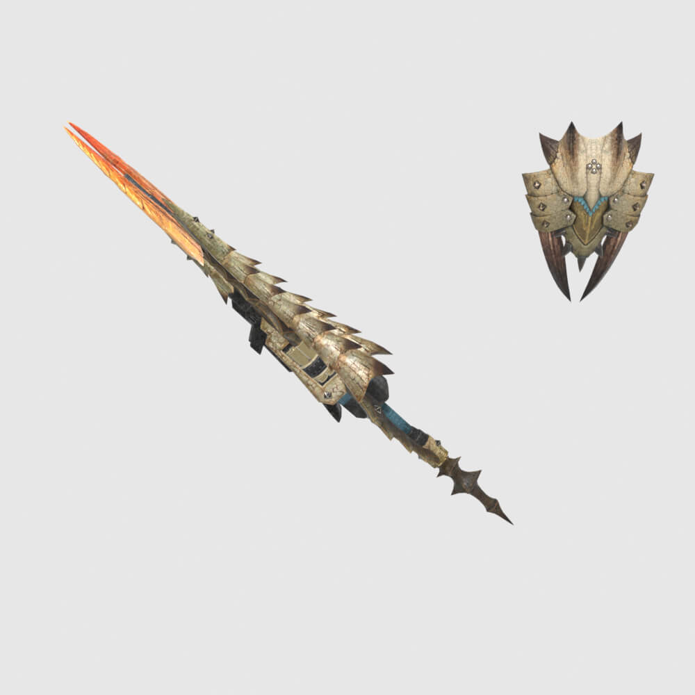 Ambermarch - Monster Hunter World 3D Model