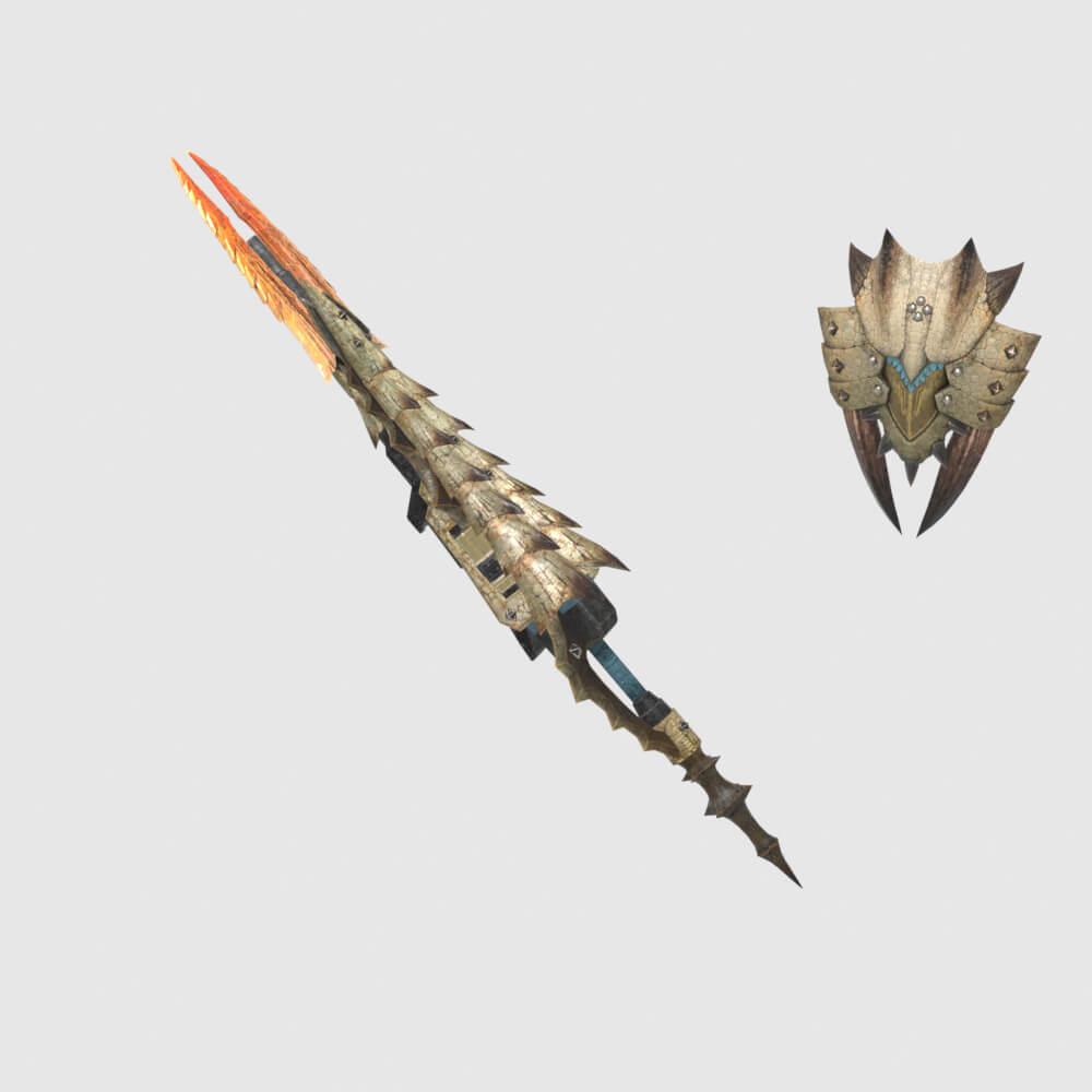 Ambermarch - Monster Hunter World 3D Model