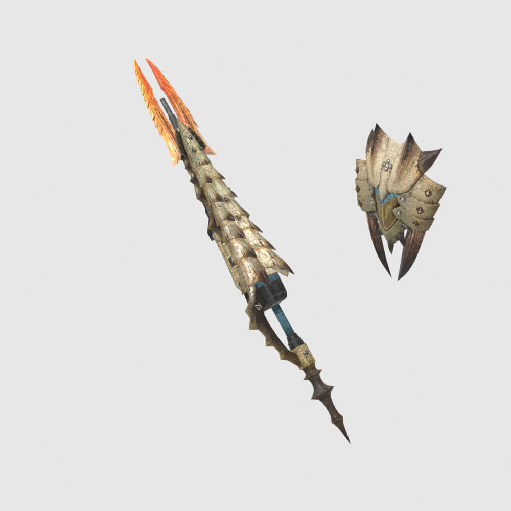 Ambermarch - Monster Hunter World 3D Model