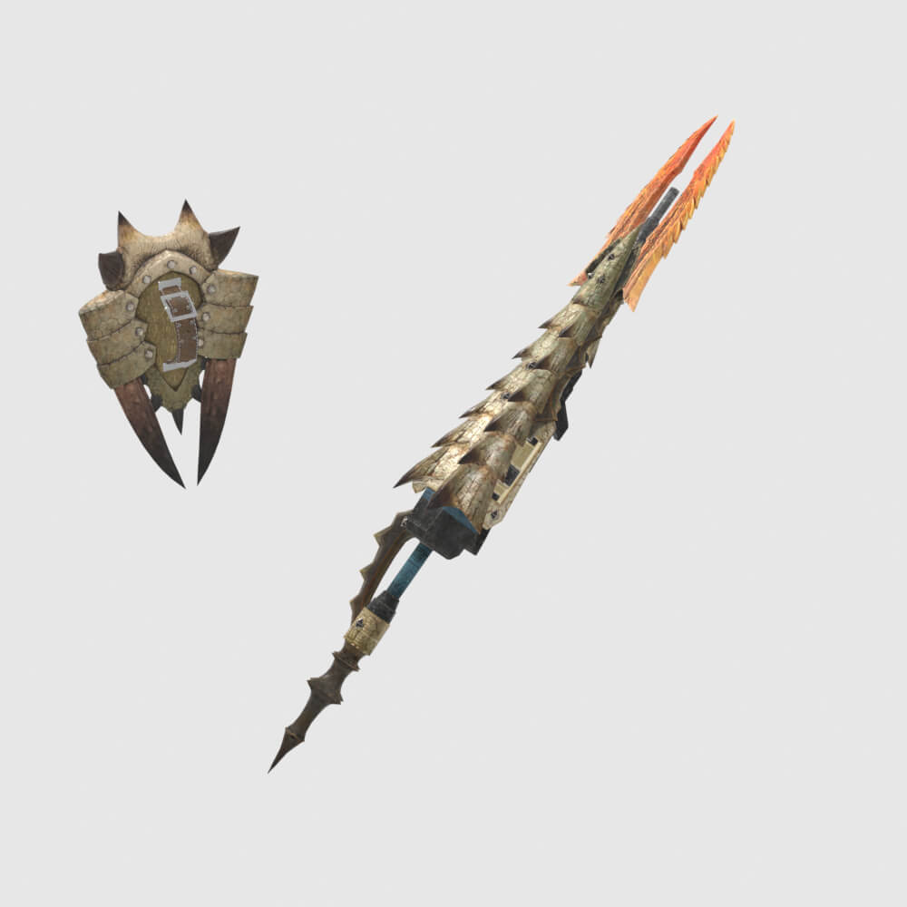 Ambermarch - Monster Hunter World 3D Model