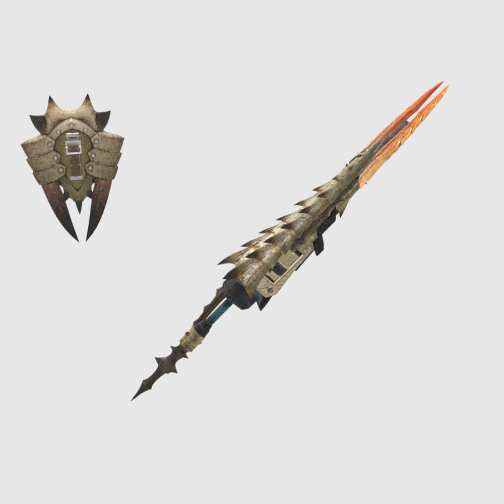 Ambermarch - Monster Hunter World 3D Model