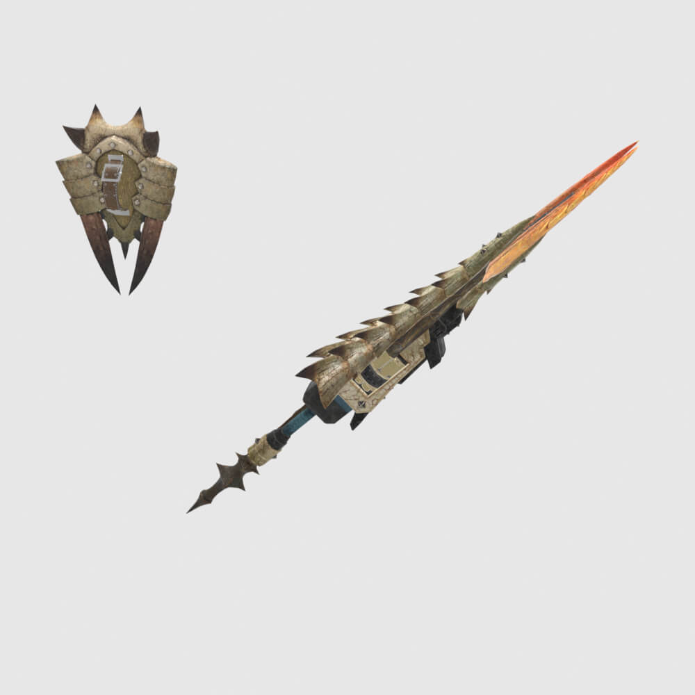 Ambermarch - Monster Hunter World 3D Model