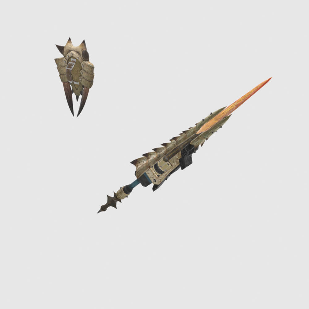 Ambermarch - Monster Hunter World 3D Model