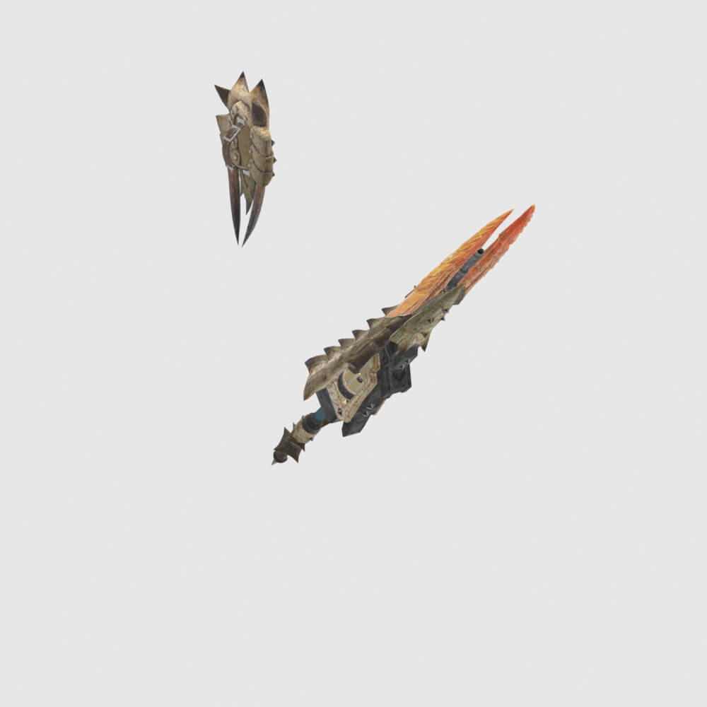 Ambermarch - Monster Hunter World 3D Model