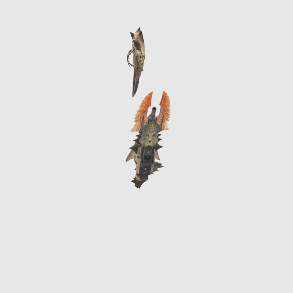 Ambermarch - Monster Hunter World 3D Model