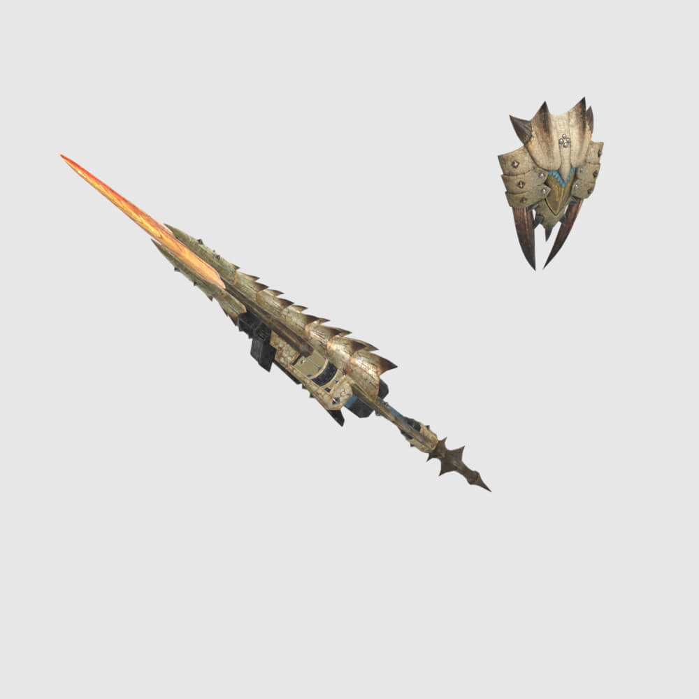 Ambermarch - Monster Hunter World 3D Model