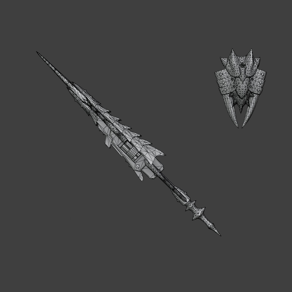 Ambermarch - Monster Hunter World 3D Model