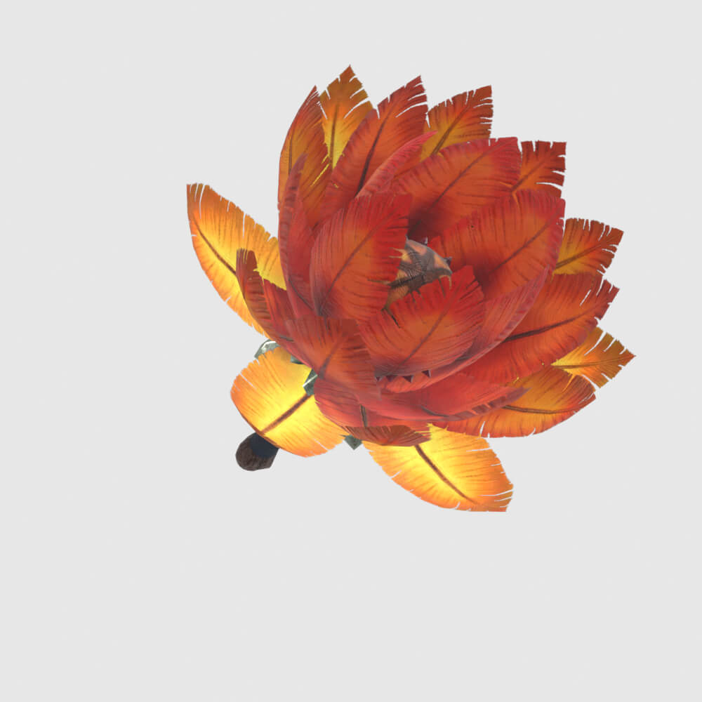 Aqua Florescence - Monster Hunter World 3D Model