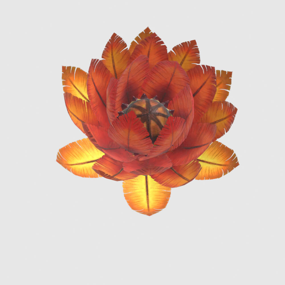 Aqua Florescence - Monster Hunter World 3D Model
