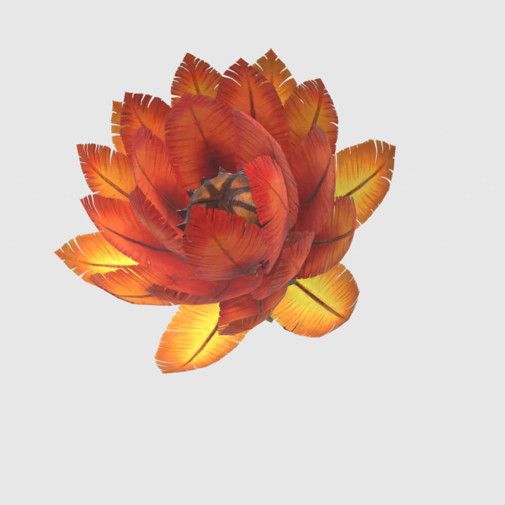 Aqua Florescence - Monster Hunter World 3D Model