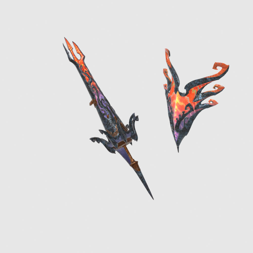 Black Ephyra - Monster Hunter World 3D Model