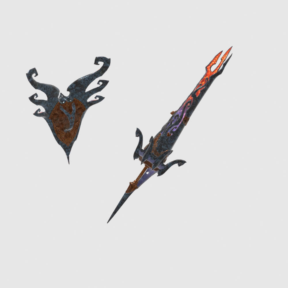 Black Ephyra - Monster Hunter World 3D Model
