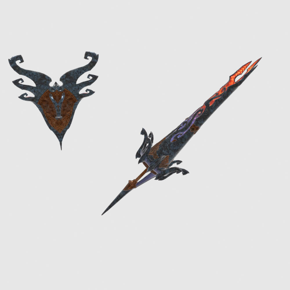 Black Ephyra - Monster Hunter World 3D Model