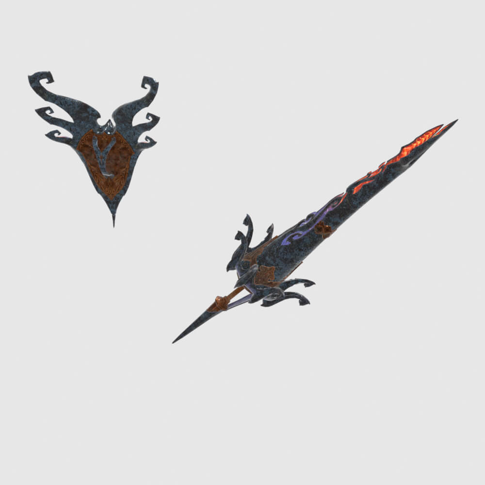Black Ephyra - Monster Hunter World 3D Model