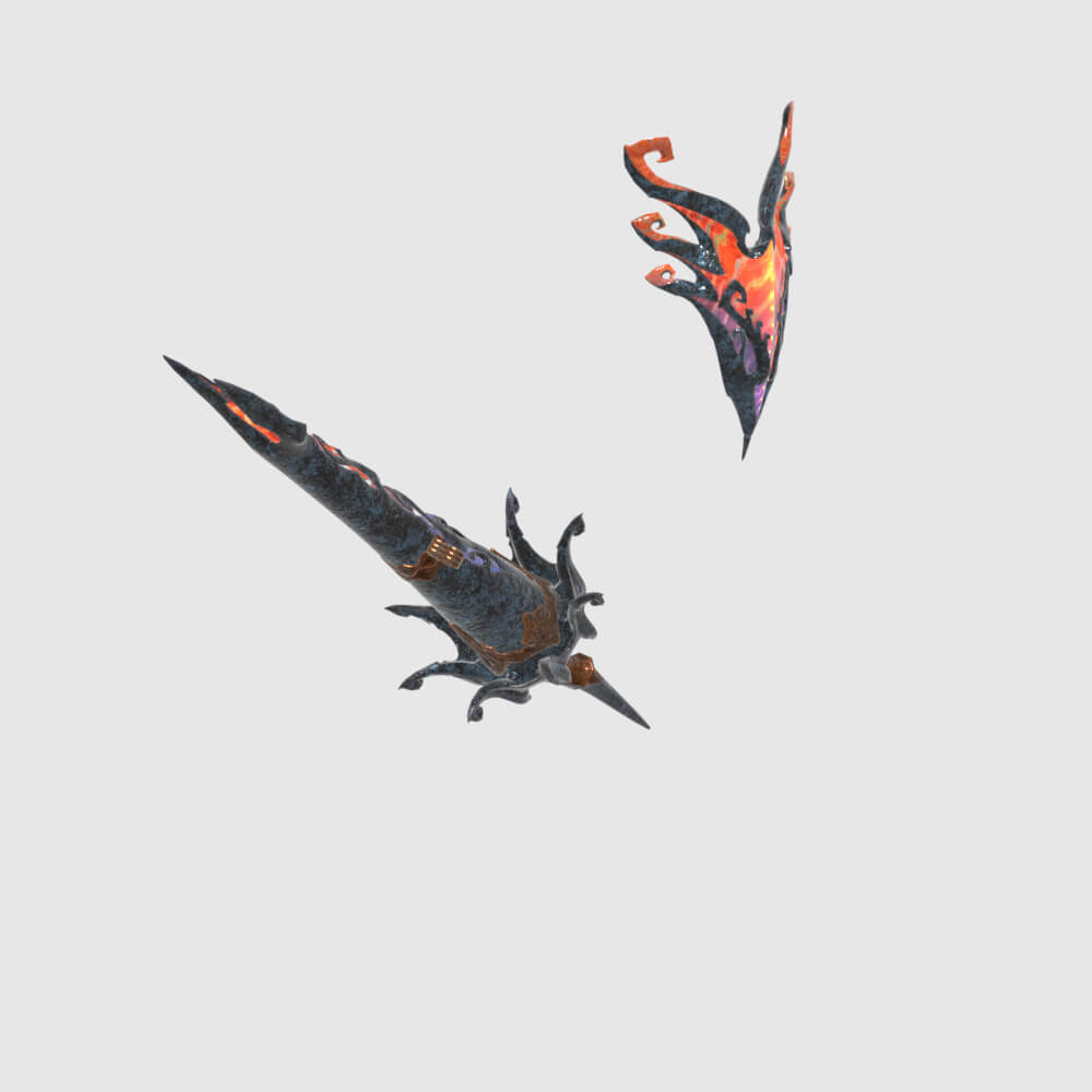 Black Ephyra - Monster Hunter World 3D Model