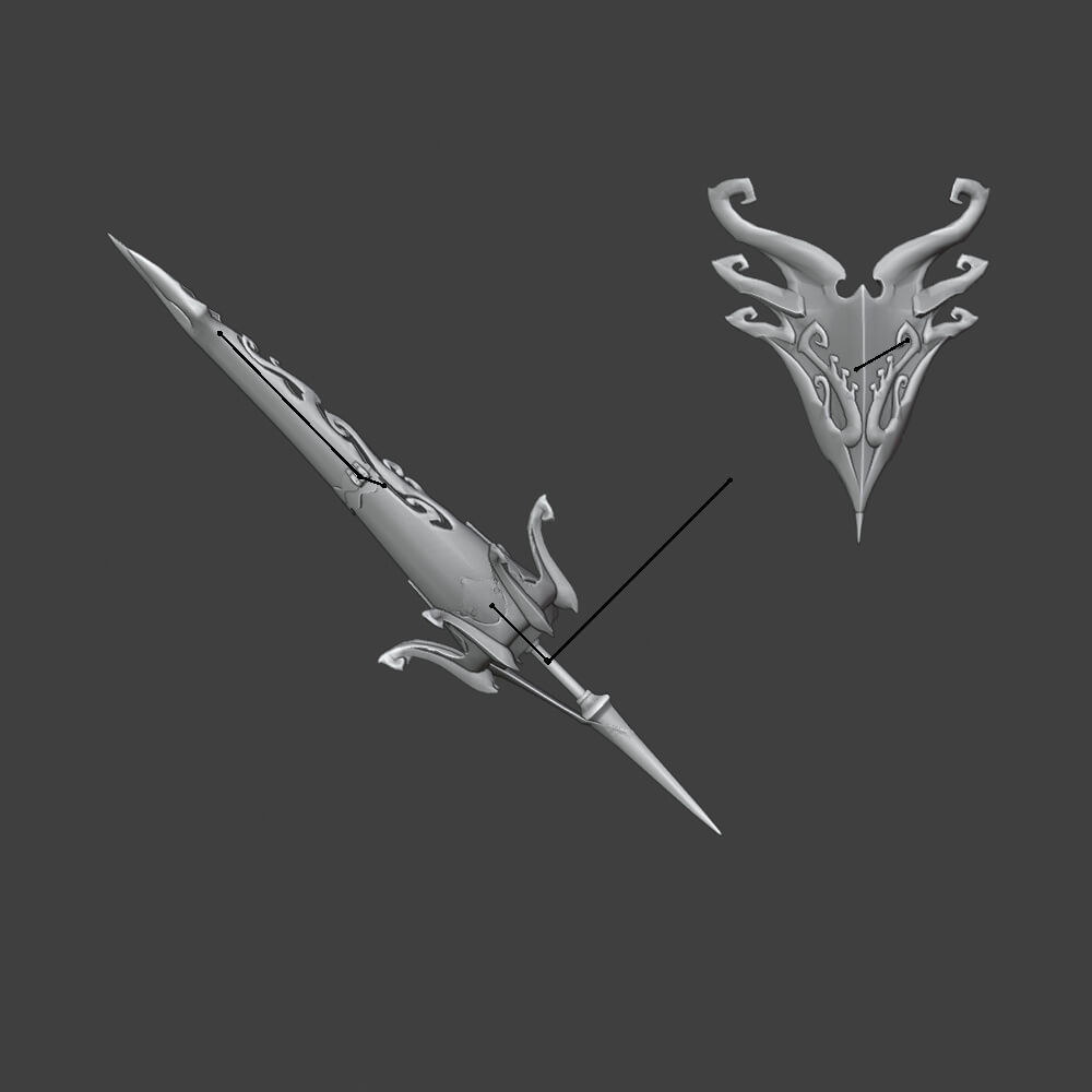 Black Ephyra - Monster Hunter World 3D Model