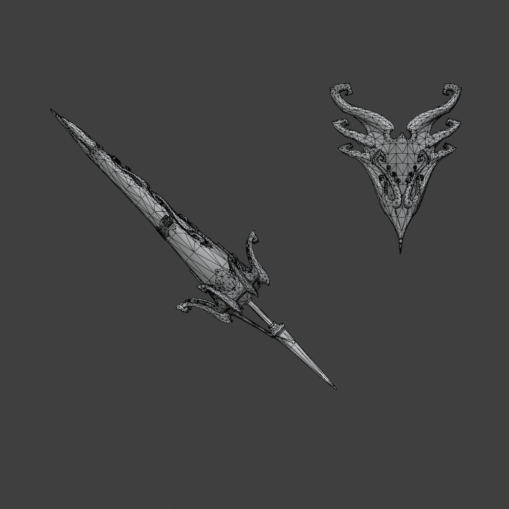 Black Ephyra - Monster Hunter World 3D Model
