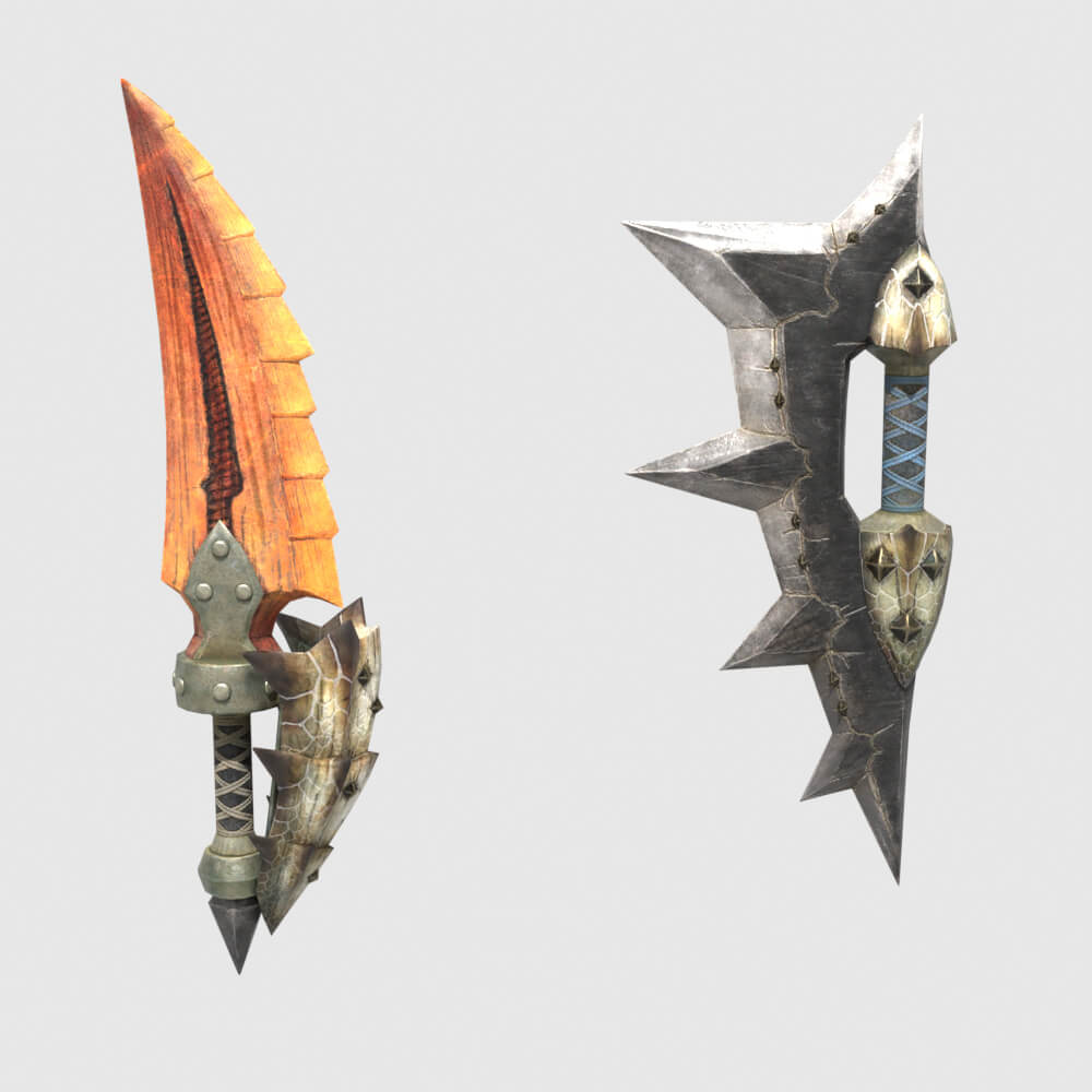 Blizzarioths - Monster Hunter World 3D Model