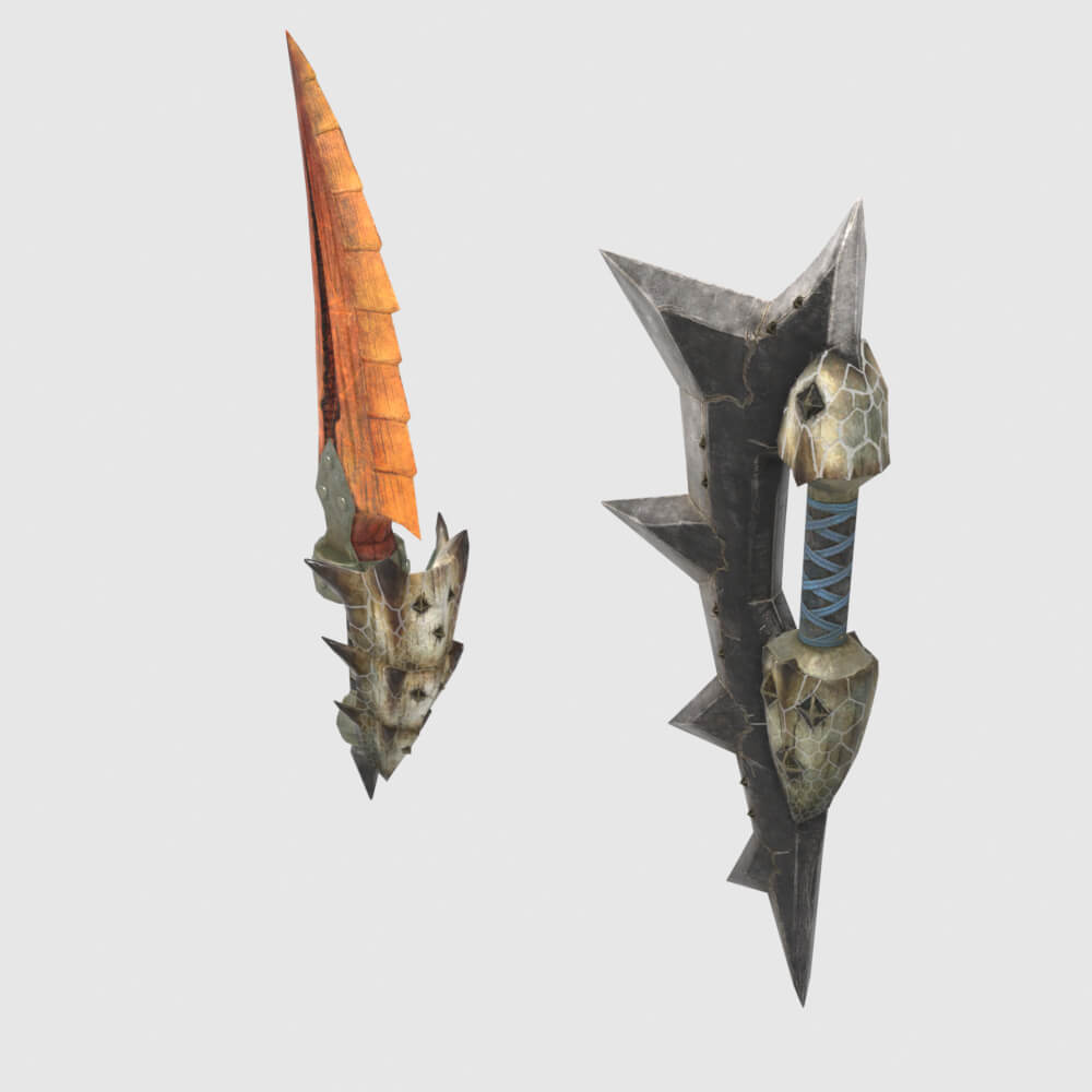 Blizzarioths - Monster Hunter World 3D Model
