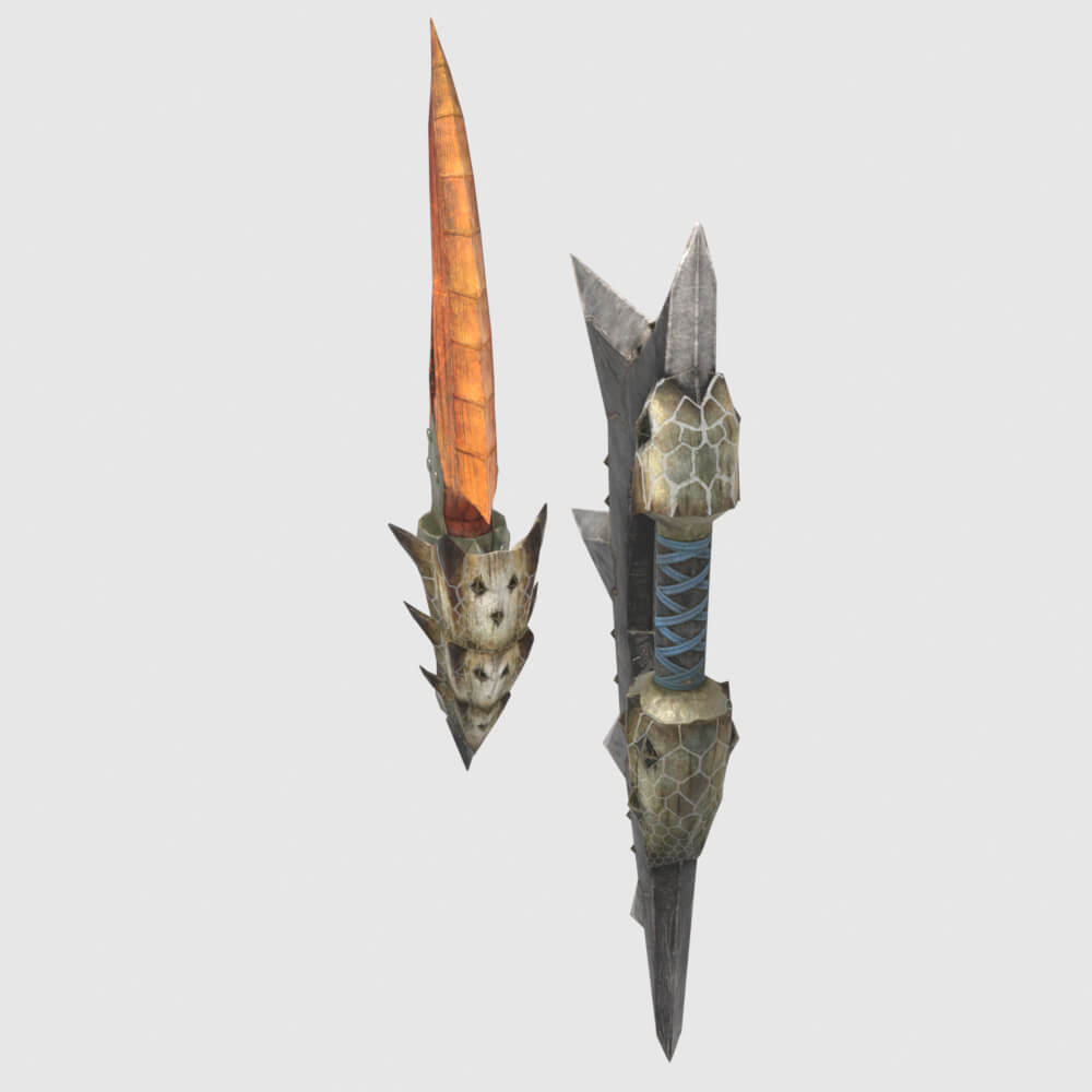 Blizzarioths - Monster Hunter World 3D Model